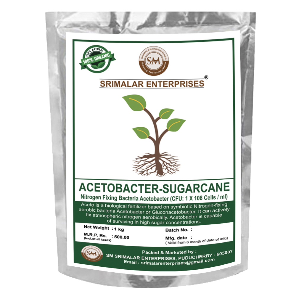 SM SRIMALAR ENTERPRISES® Acetoz bacter For Sugarcane