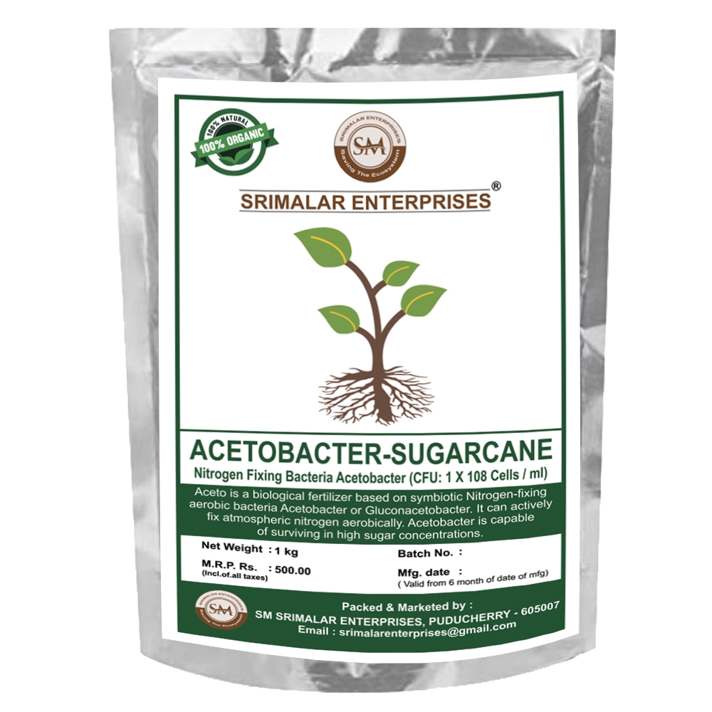 SM SRIMALAR ENTERPRISES® Acetoz bacter For Sugarcane