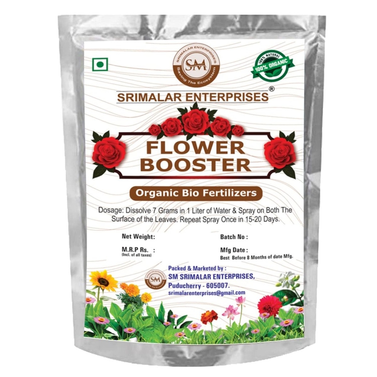  Flower Booster Organic Bio Fertilizer