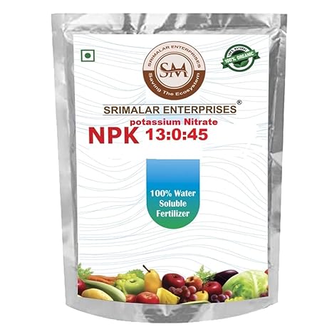NPK 13:0:45 Potassium Nitrate 100% Water Soluble Fertilizer 