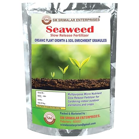 Seaweed Extract Granules -Organic Plant Growth Promoter & Bio-Stimulant For All Plants