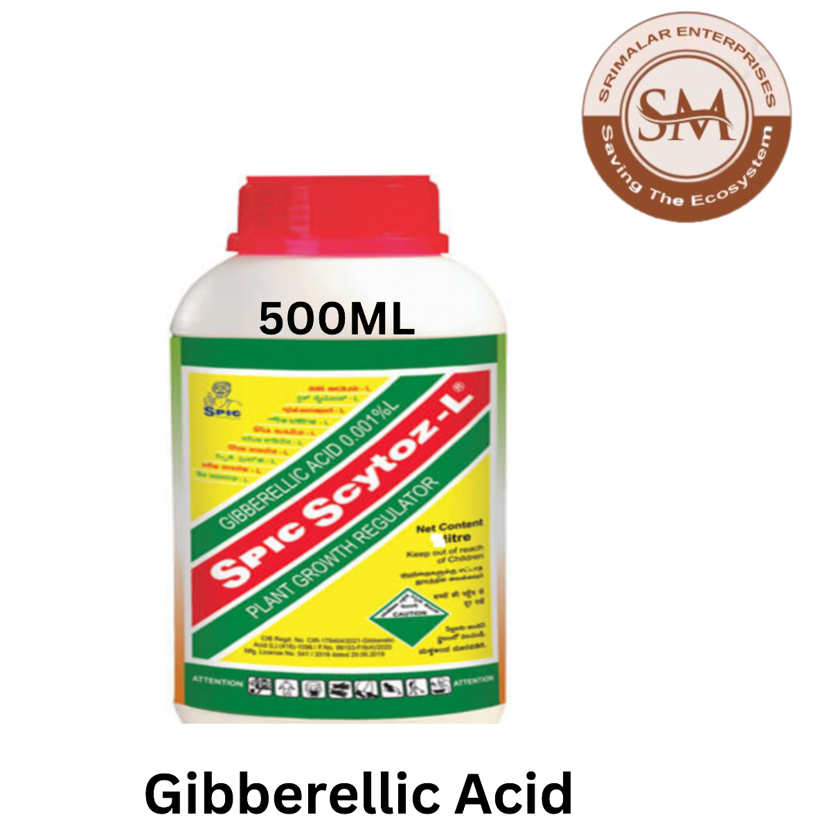 SPIC SCYTOZ GIBBERELLIC ACID 0.001% L (500 ML)